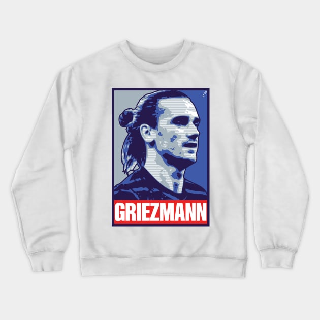 Griezmann - FRANCE Crewneck Sweatshirt by DAFTFISH